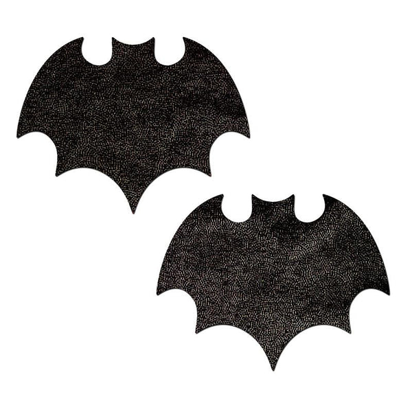 Vampire Bat Liquid Black Nipple Pasties