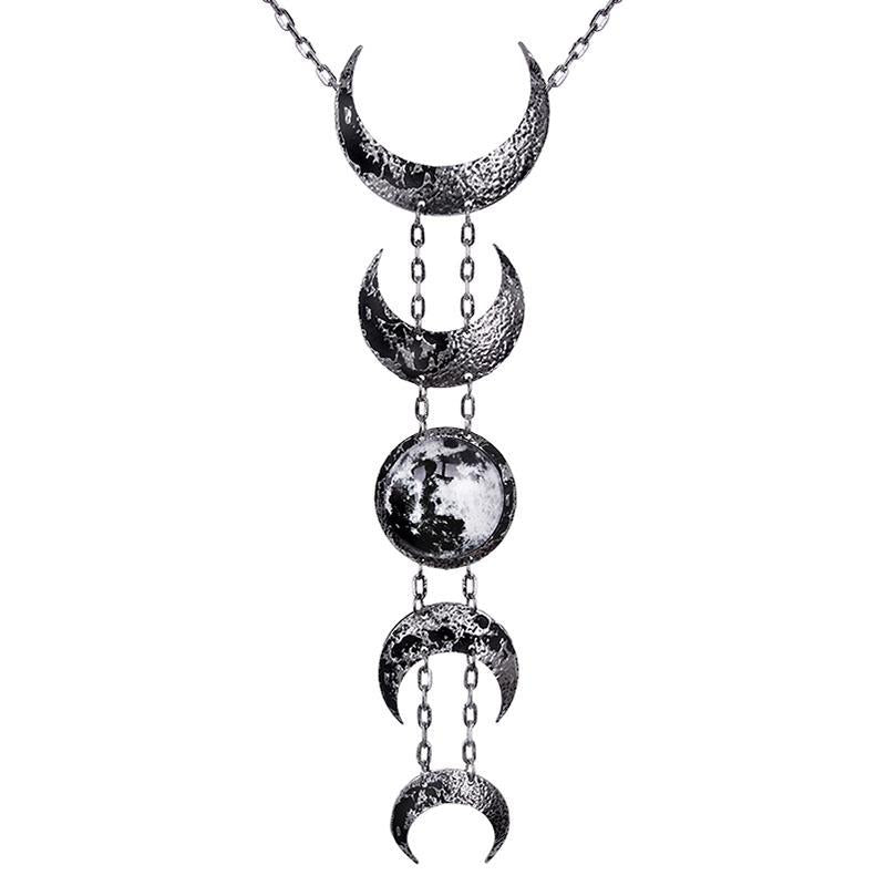 Mother Maiden Lunar Necklace