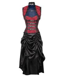 Tinker's Tale Corset Dress - Raging Red