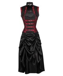 Tinker's Tale Corset Dress - Glowing Ember